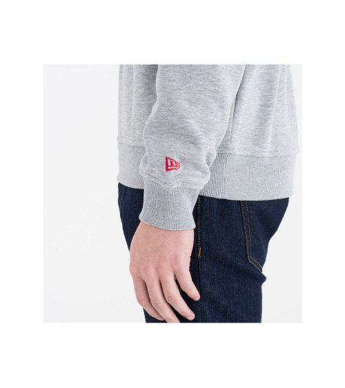 New Era sudadera cuello redondo logo MLB