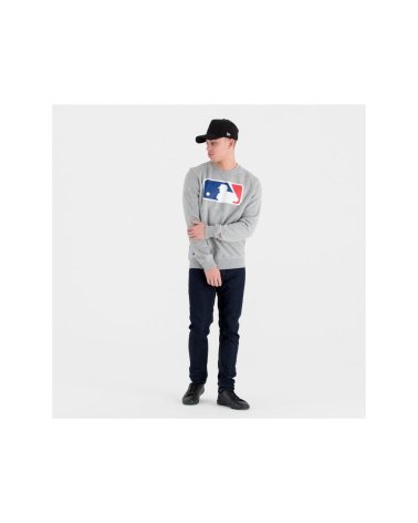 New Era sudadera cuello redondo logo MLB