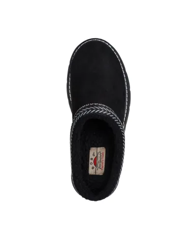 Chausson Skechers avec sangle en daim