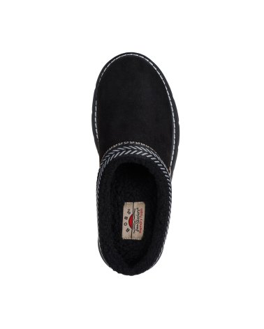 Skechers suede strap slide
