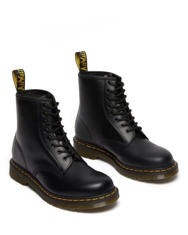 Dr Martens bottes 8 œillets en cuir avec lacets