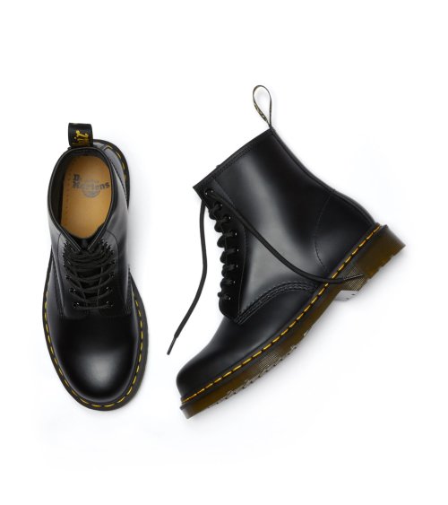 Dr Martens bottes 8 œillets en cuir avec lacets