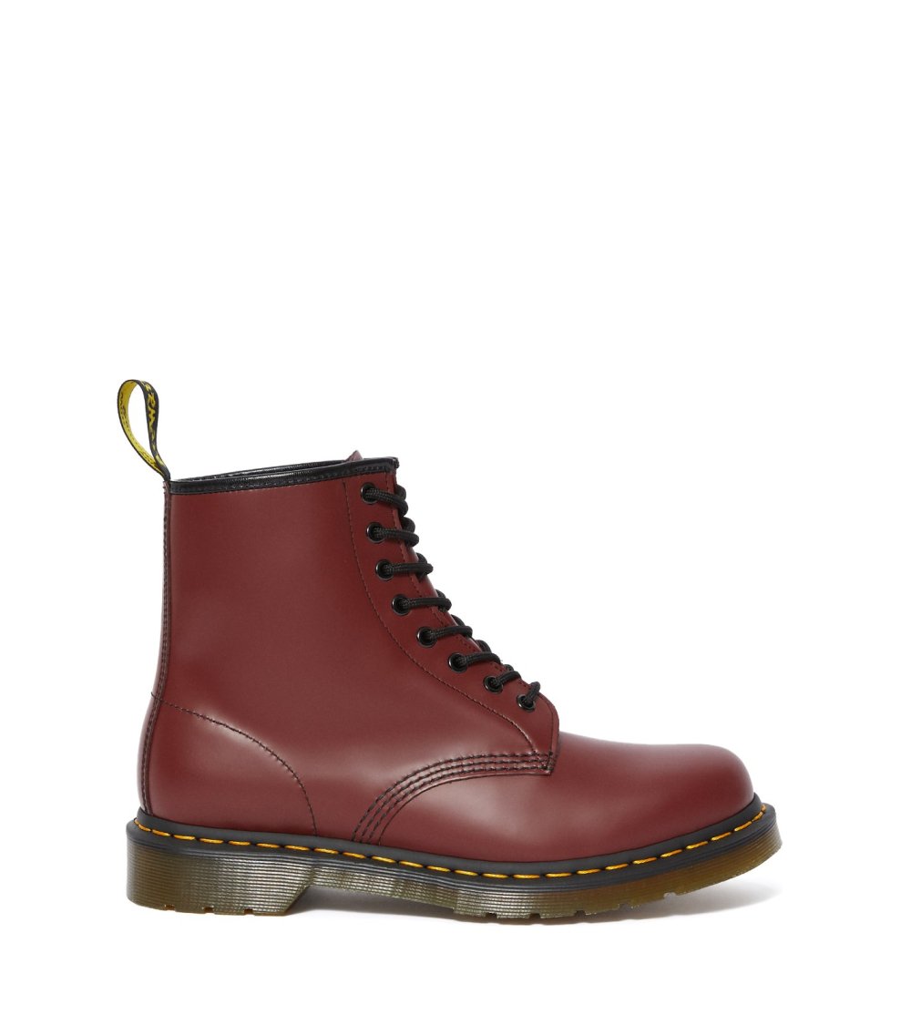 Dr Martens bottes 8 œillets en cuir avec lacets