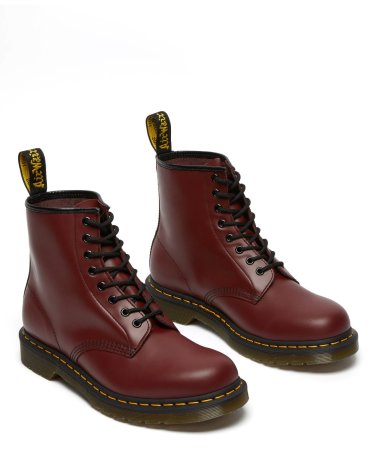 Dr Martens bottes 8 œillets en cuir avec lacets