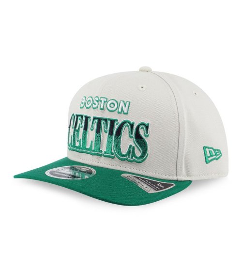 New Era Boston Celtics 9FIFTY flat visor cap
