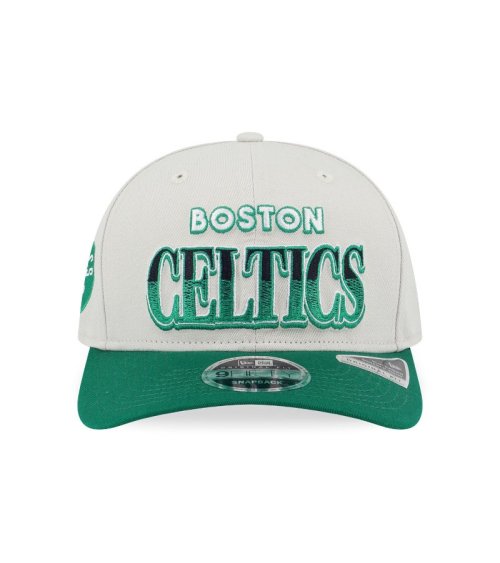 New Era Boston Celtics 9FIFTY flat visor cap