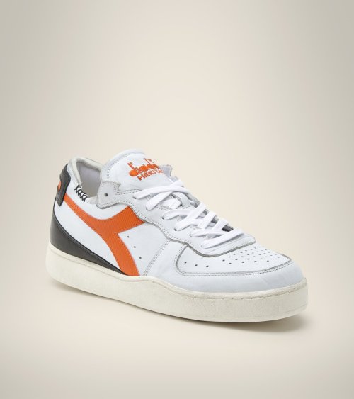 Diadora Mi Basket Row Cut sneakers basse in pelle