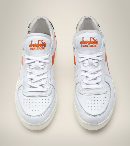 Diadora Mi Basket Row Cut baskets basses en cuir