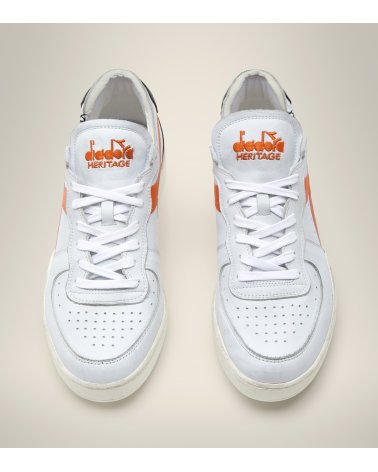 Diadora Mi Basket Row Cut Sneakers aus Leder