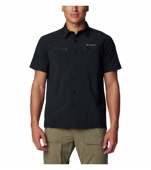 Columbia T-shirt maniche corte bottoni