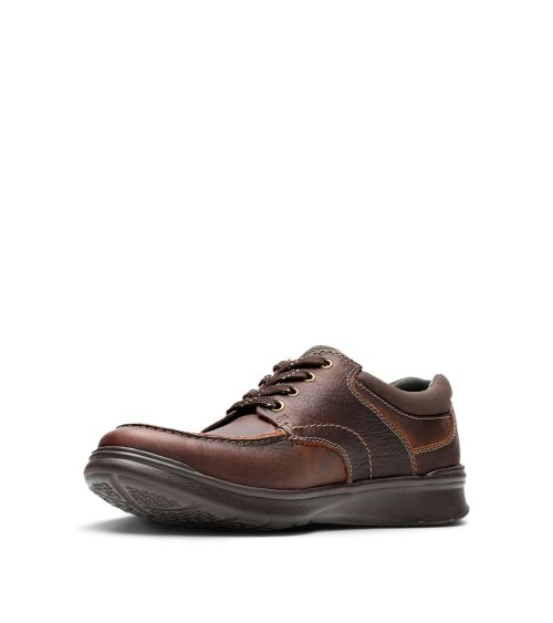 Clarks Cotrell Edge zapato con cordones de cuero