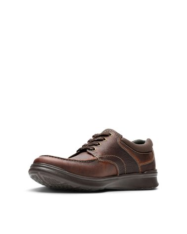 Clarks Cotrell Edge zapato con cordones de cuero