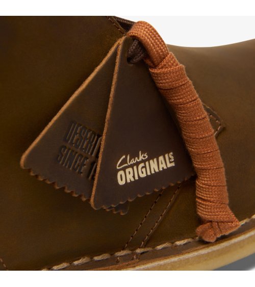 Bottines Clarks Desert Boot en cuir