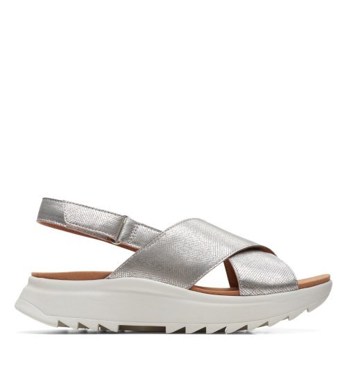 Clarks Dashlite Wish wedge sandals