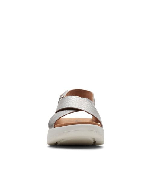 Clarks Dashlite Wish wedge sandals