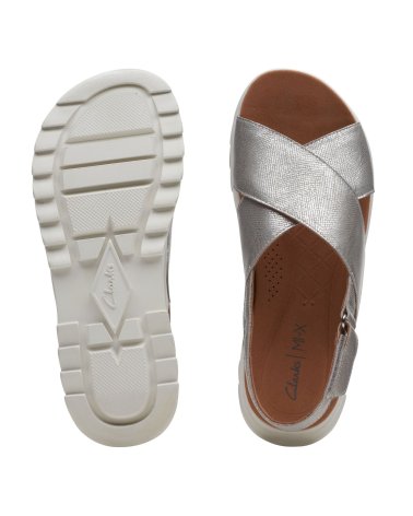 Clarks Dashlite Wish wedge sandals