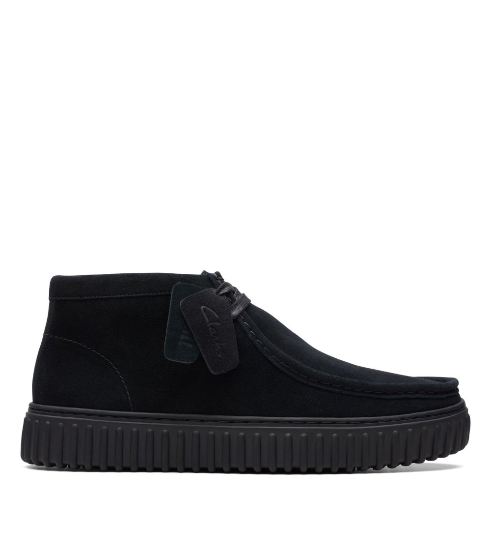 Clarks Torhill Hi bottines en nubuck