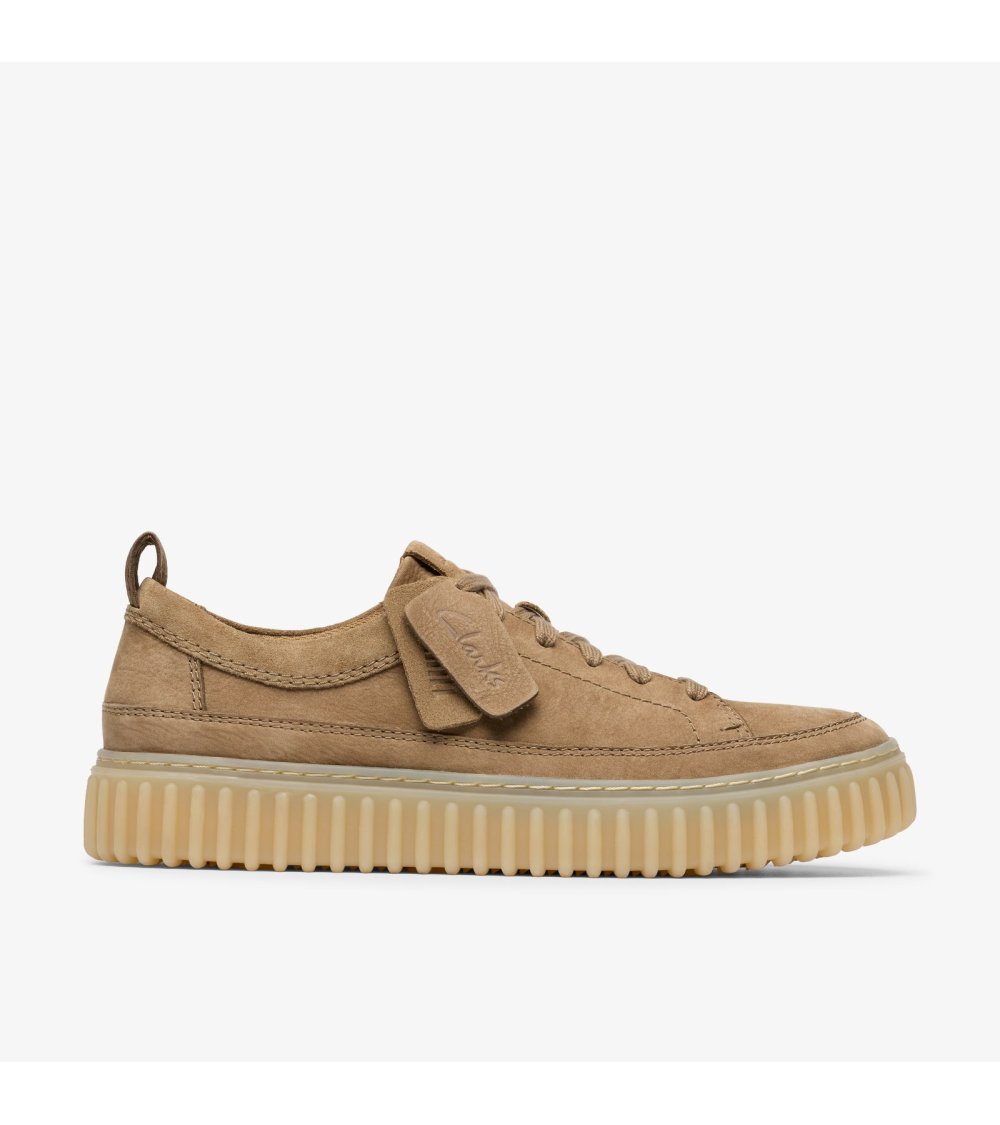 Clarks Torhill Lace suede low sneakers