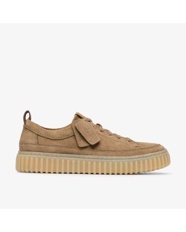 Clarks Torhill Lace suede low sneakers