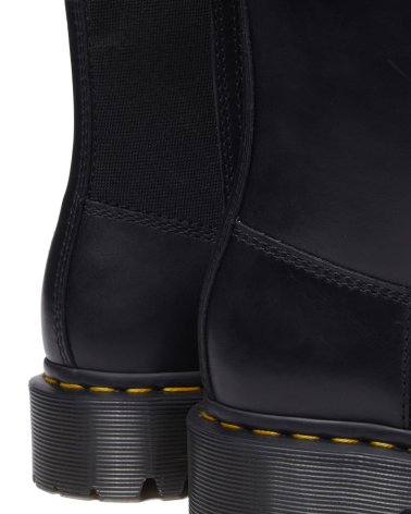 Dr Martens stivali alti con zip