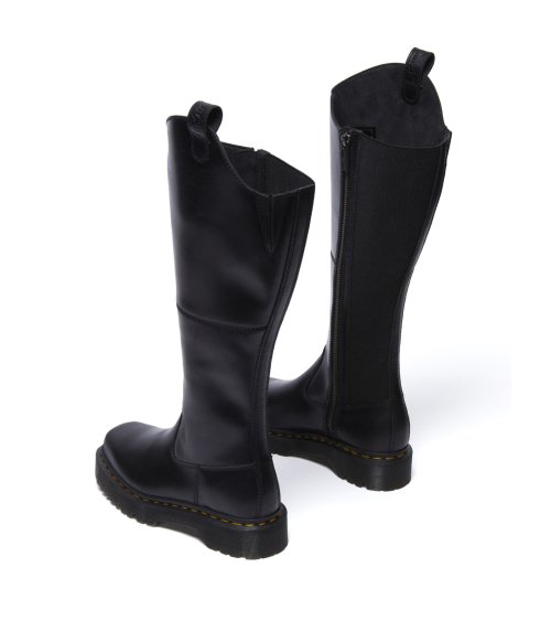 Bottes hautes Dr Martens avec zip