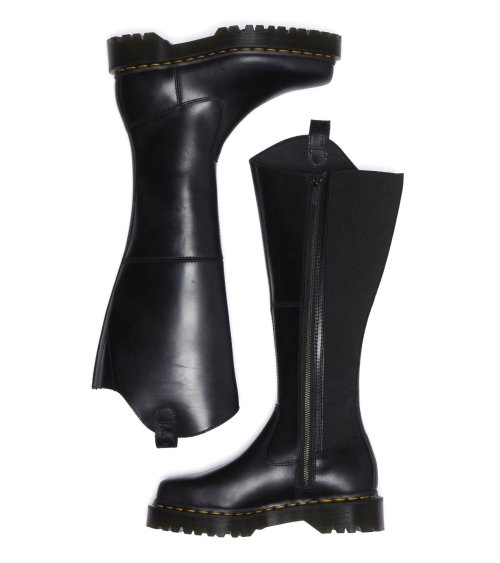 Dr Martens high boots with zipper