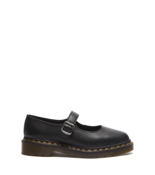 Dr Martens heeled shoe and buckle