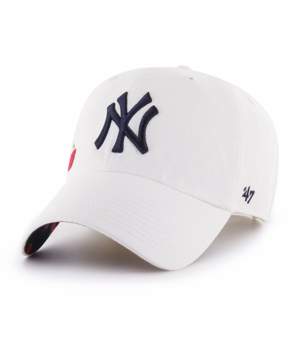 '47 New York Yankees Cap with Curved Visor