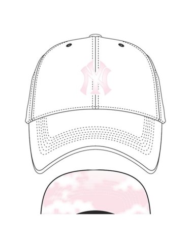 47 New York Yankees Cap mit Schirm