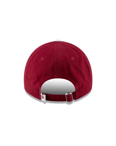 New Era cap with adjustable flat visor