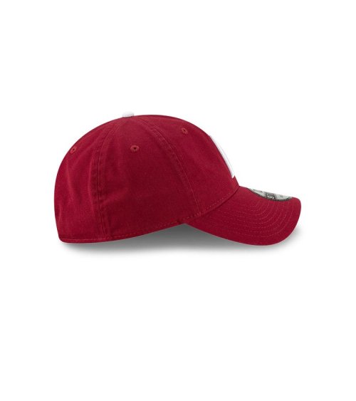 New Era cap with adjustable flat visor