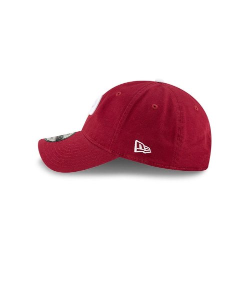 New Era cap with adjustable flat visor