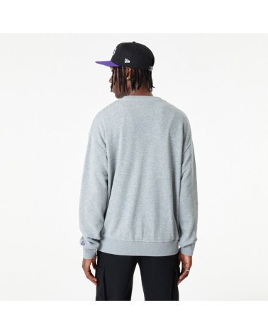Sudadera New Era Los Angeles Lakers de Cuello Redondo