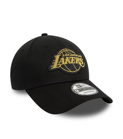 New Era Los Angeles Lakers cap with curved visor