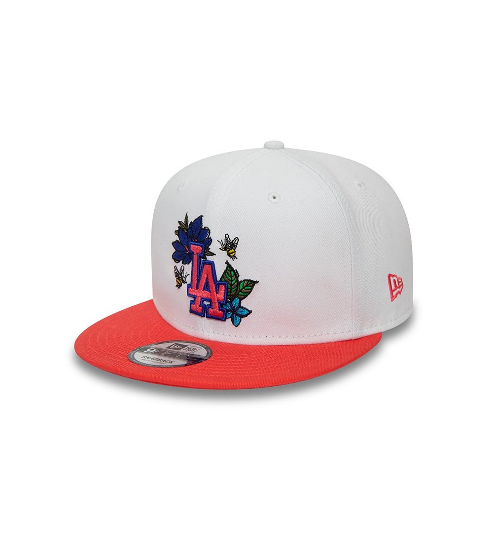 New Era floral embroidery baseball cap