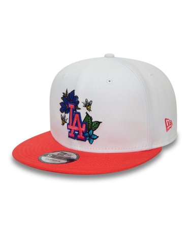 New Era floral embroidery baseball cap
