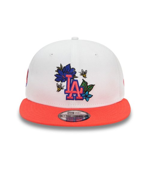 New Era floral embroidery baseball cap