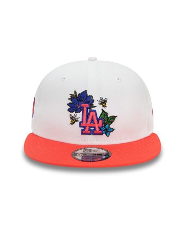 New Era floral embroidery baseball cap
