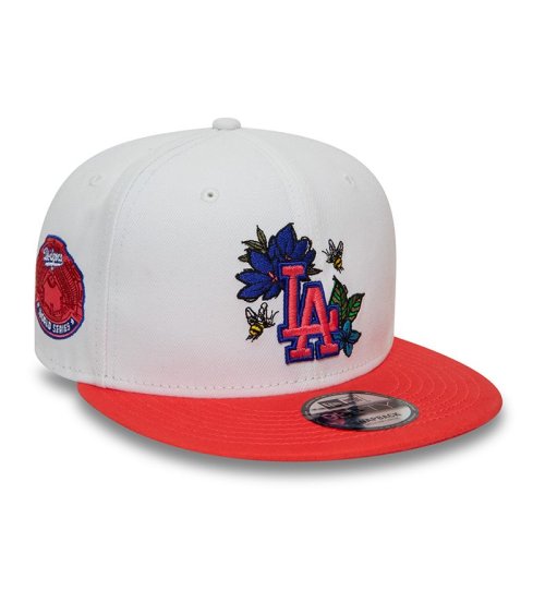 New Era floral embroidery baseball cap