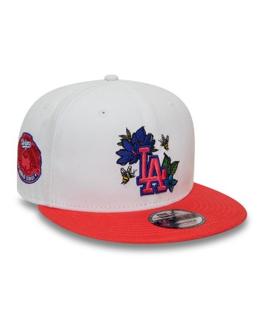 New Era floral embroidery baseball cap