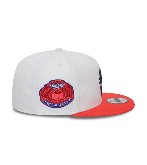 New Era floral embroidery baseball cap