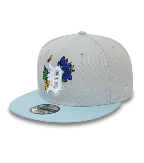 New Era flat visor cap with embroidery