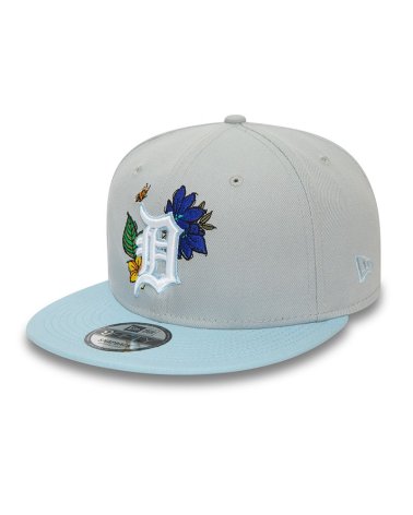 New Era flat visor cap with embroidery