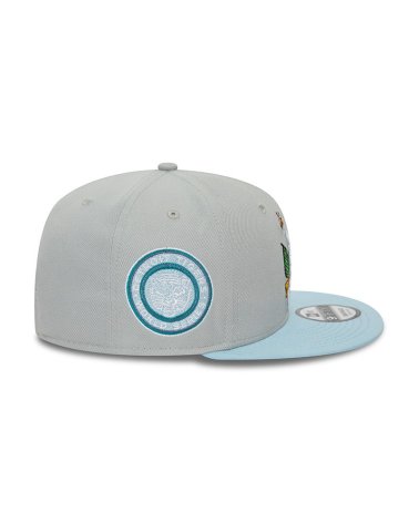 New Era flat visor cap with embroidery
