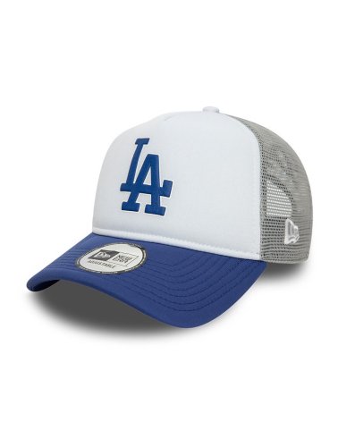 New Era trucker hat flat visor
