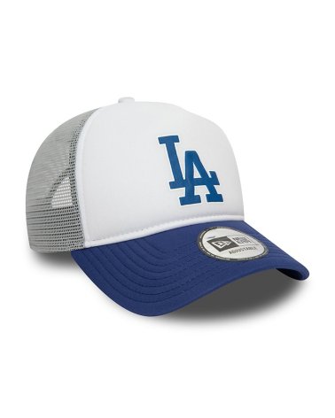 New Era trucker hat flat visor