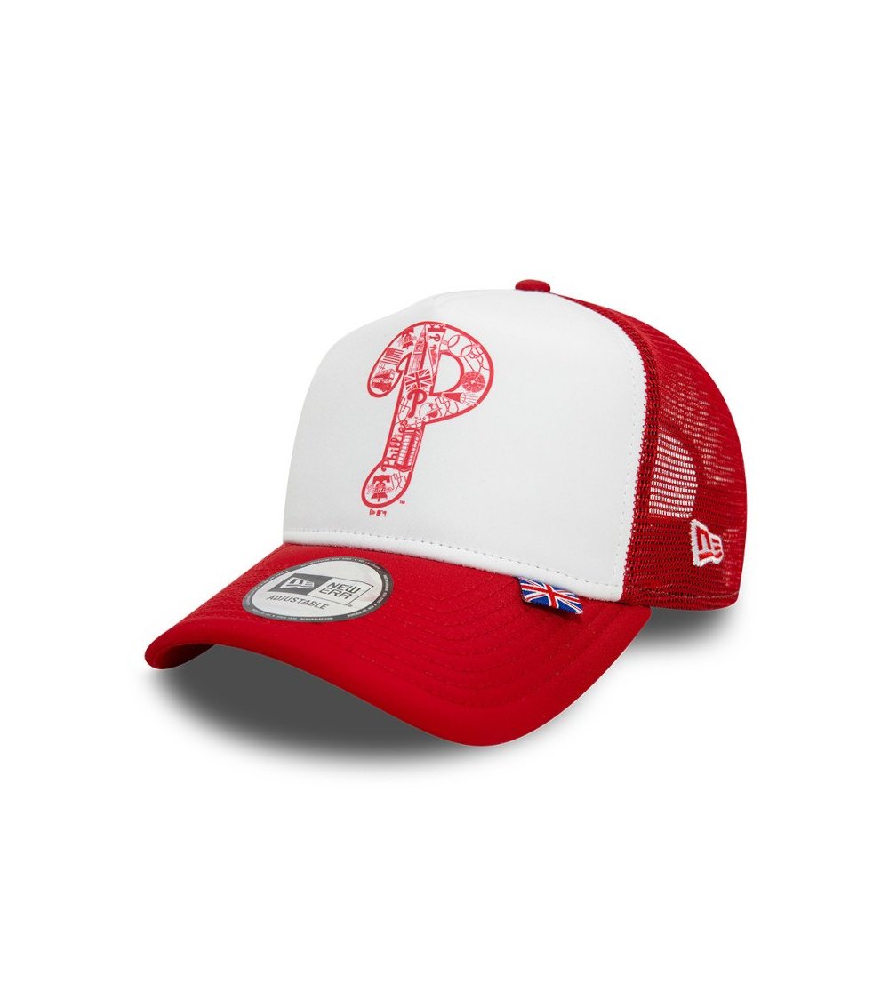 New Era casquette trucker visière plate
