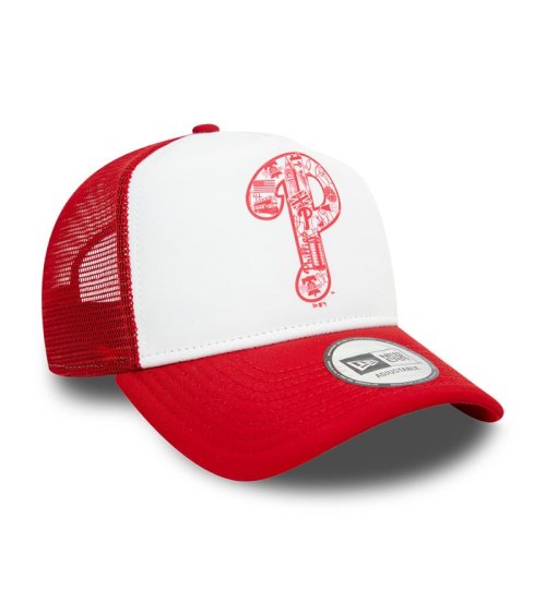 New Era Trucker Cap flacher Schirm
