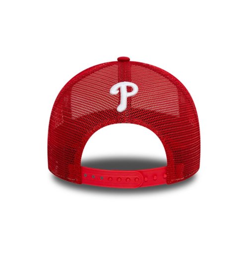 New Era trucker hat flat brim