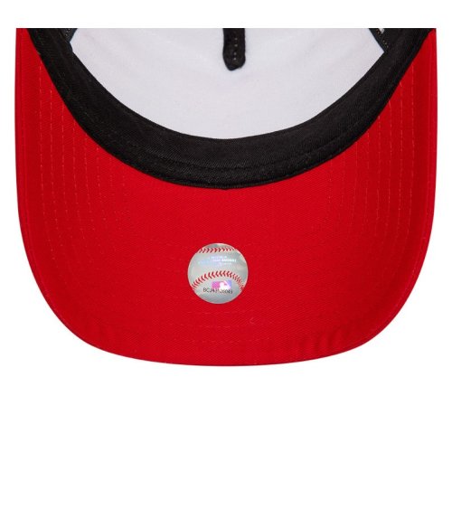 New Era trucker hat flat brim